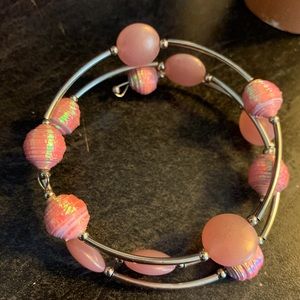 Handmade pink wrap